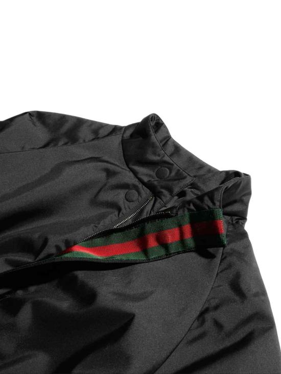 26FW 구찌 나일론 패딩 자켓 A003KUZAVJT1000 BLACK - GUCCI