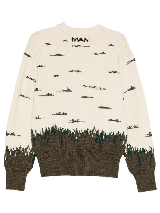 26FW 준야 와타나베 꼼데가르송 스웨터 WRN005051 OFF WHITE - JUNYA WATANABE COMME DES GARCONS