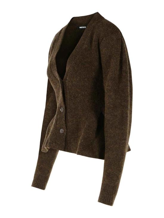 26FW 로테이트 바이 크리스텐슨 가디건 1166181667 BROWN - ROTATE BY BIRGERCHRISTENSEN