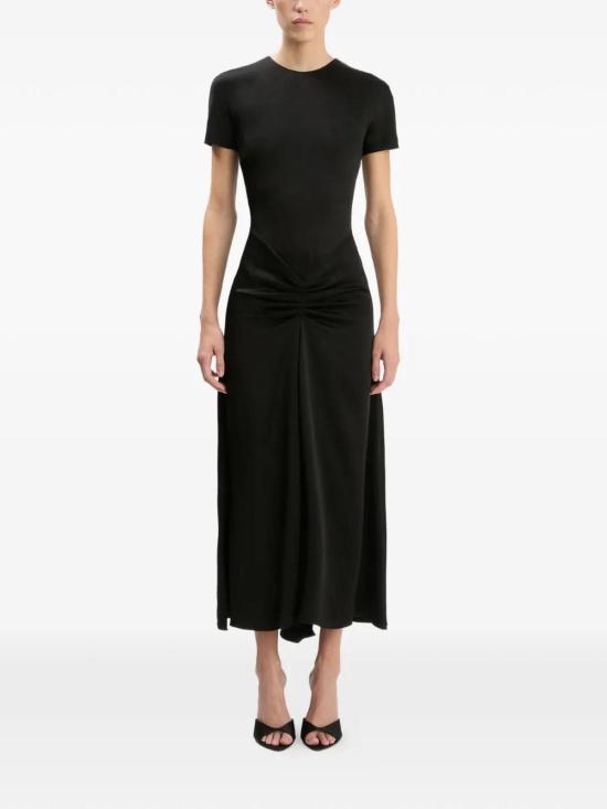 26FW 빅토리아 베컴 미디 스커트 1226WDR006571B1 BLACK - VICTORIA BECKHAM