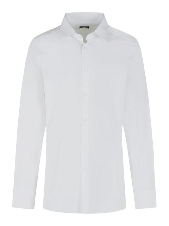 26FW 에르메네질도제냐 셔츠 401063A49MS0MT100 WHITE
