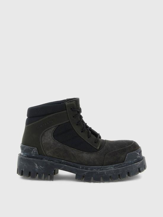 26FW 발렌시아가 컴뱃 스트라이크 로우 부츠 867708 BROWN
