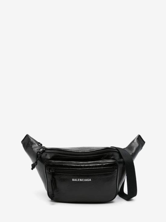 26FW 발렌시아가 익스플로러 벨트백 529550 BLACK