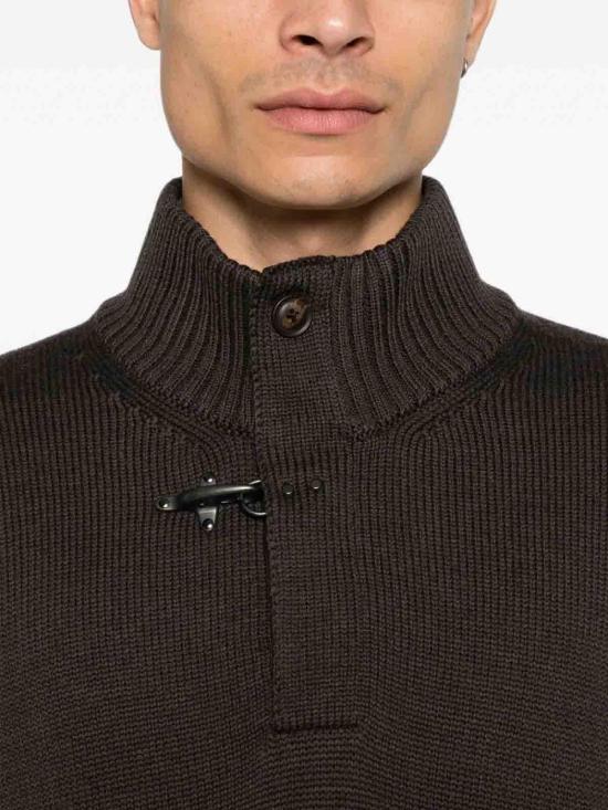 26FW 페이 스웨터 NMMC1532120FJDS805 BROWN - FAY