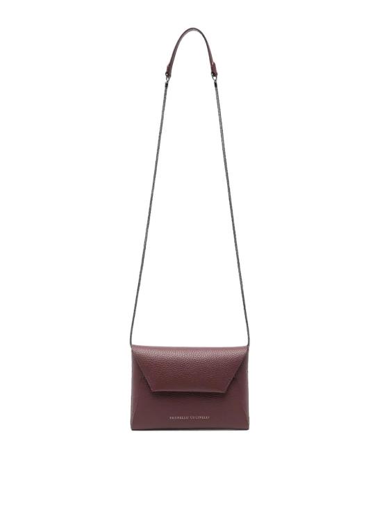 26FW 브루넬로 쿠치넬리 클러치/파우치 MWDKD2722C4187 DARK RED