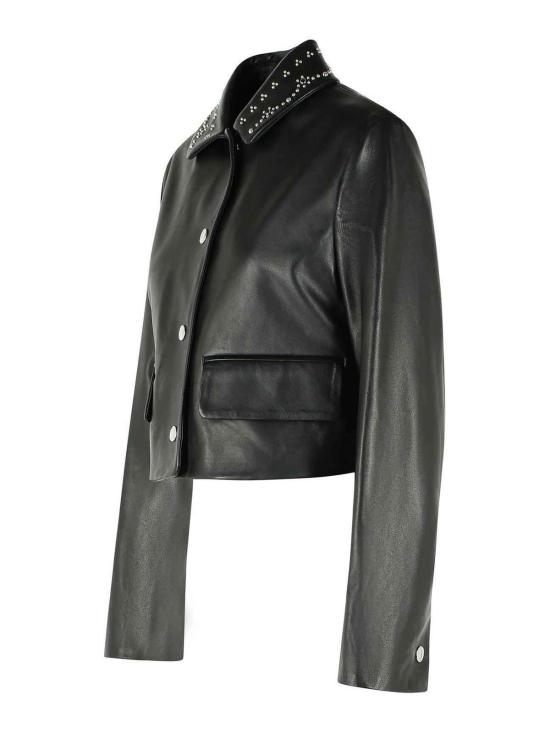 26FW 마르니 가죽 자켓 GIMX0345MXULA77200N99 BLACK - MARNI