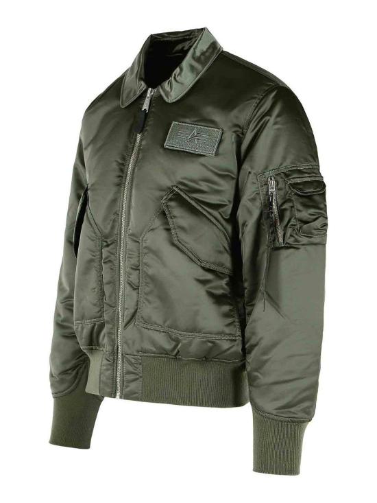 26FW 알파 봄버 자켓 768005432 GREEN - ALPHA