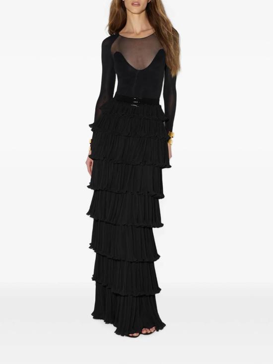 26FW 엘리자베타프랜치 민소매 티셔츠 BO05667E2110 BLACK - ELISABETTA FRANCHI
