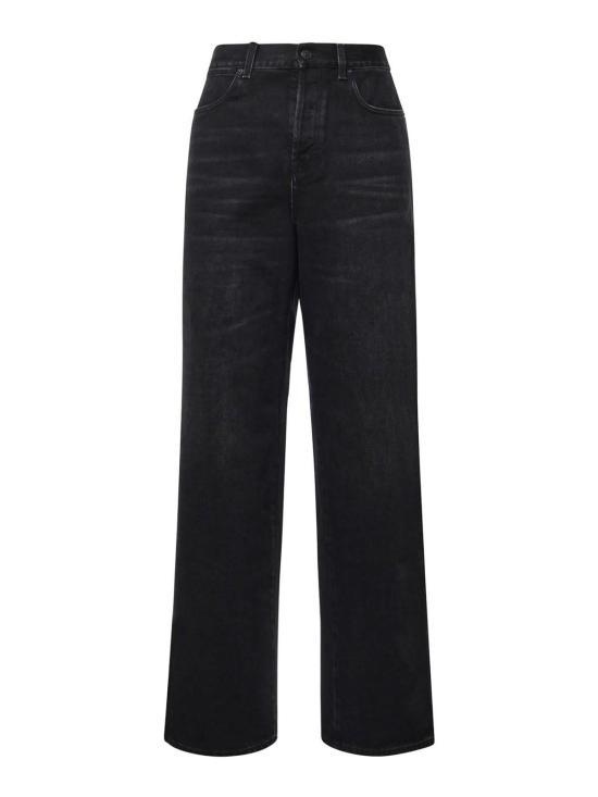 26FW 구찌 와이드 핏 데님 팬츠 A002IAXDDIC1000 BLACK