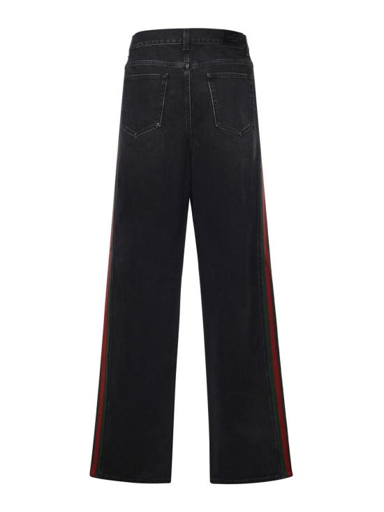 26FW 구찌 와이드 핏 데님 팬츠 A002IAXDDIC1000 BLACK - GUCCI