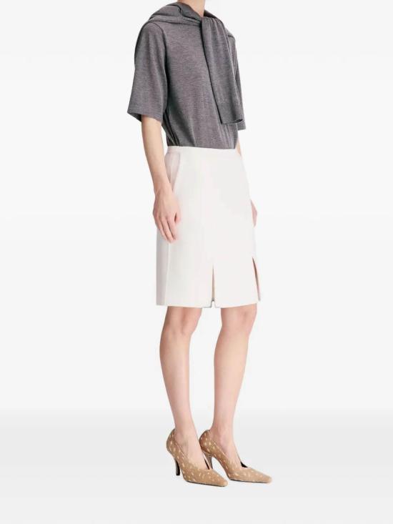 26FW 루루 스튜디오 미디 스커트 JUDYIVORY WHITE - LOULOU STUDIO