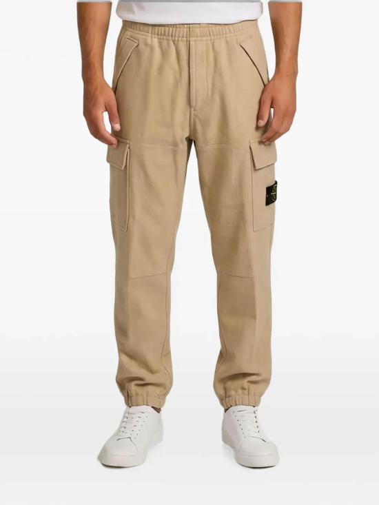 26FW 스톤 아일랜드 루즈 핏 엘라스틱 커프스 조거팬츠 L2S153100050S0451V0094 BROWN - STONE ISLAND
