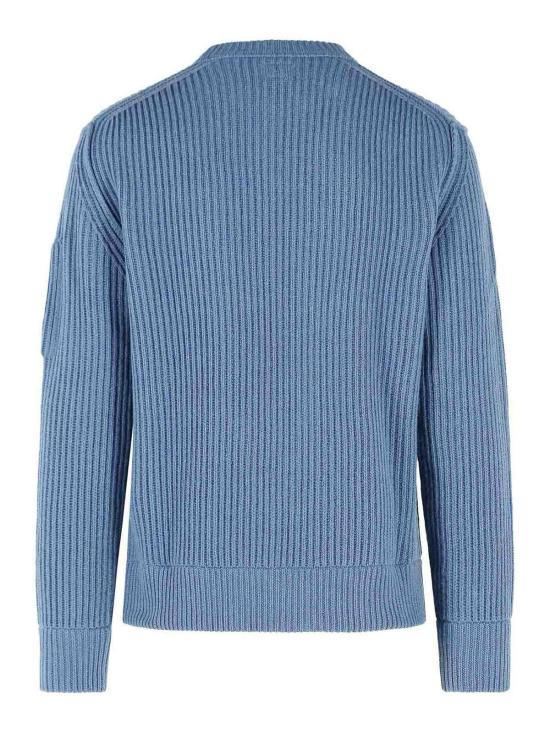  씨피 컴퍼니 스웨터 21CMKN105A110149A871 BLUE - C.P. COMPANY