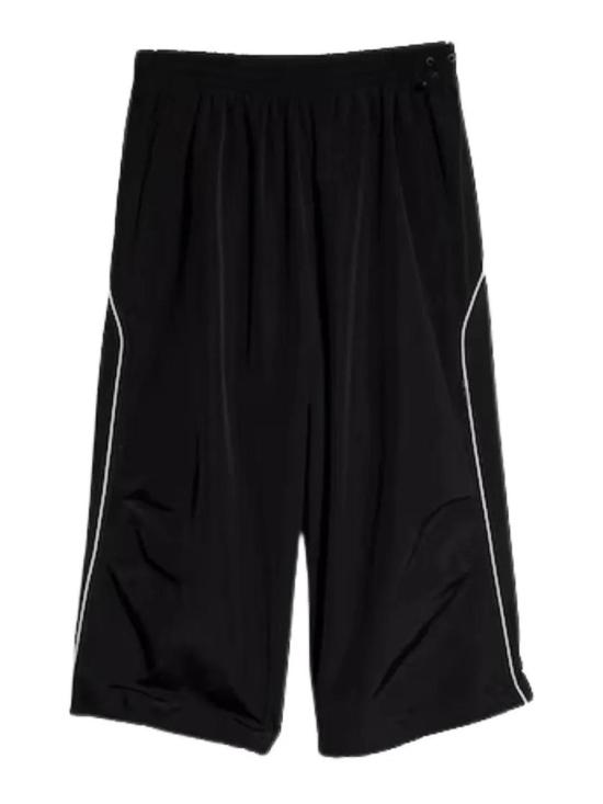 26FW 구찌 코튼 나일론 버뮤다 팬츠 A009TYZAVPV1000 BLACK