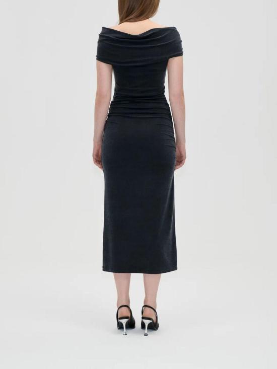 26FW 스티네 고야 미디 스커트 SGAW26D3372554BLACK - STINE GOYA