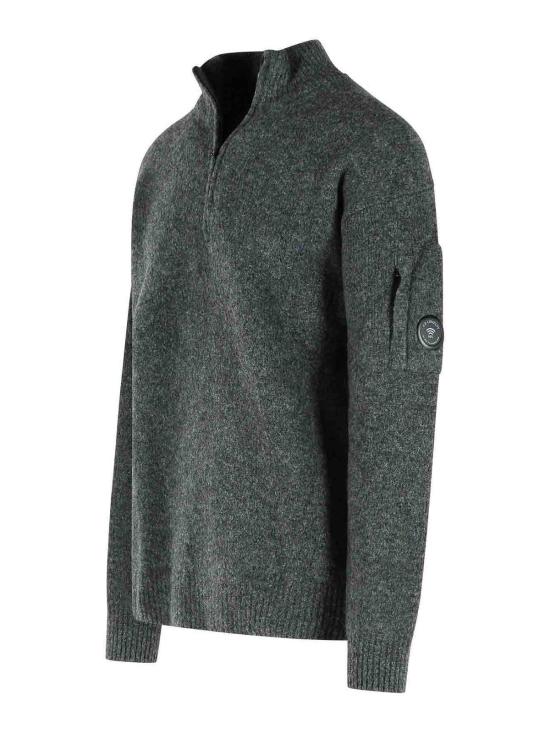 26FW 씨피 컴퍼니 스웨터 21CMKN263A110509A985 GREY - C.P. COMPANY