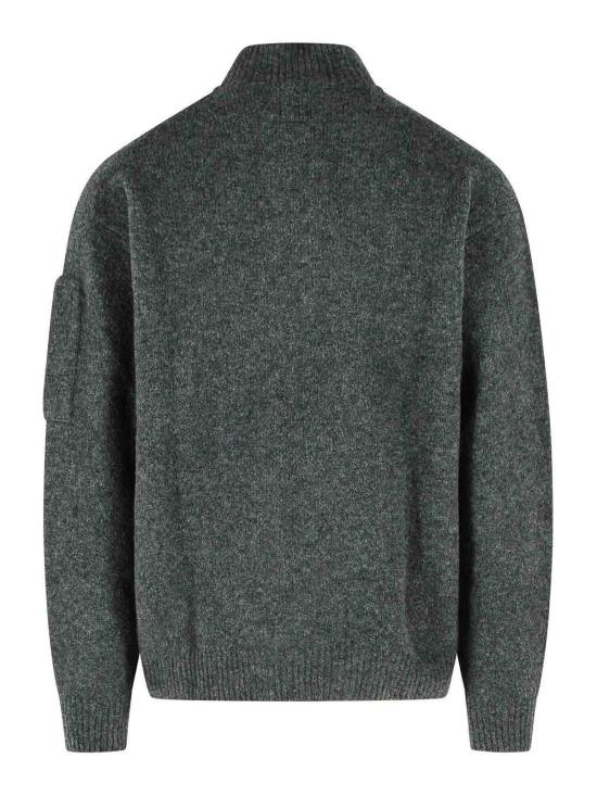 26FW 씨피 컴퍼니 스웨터 21CMKN263A110509A985 GREY - C.P. COMPANY