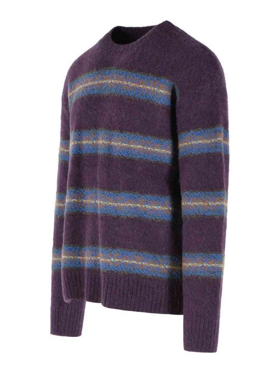 26FW 드리스 반 노튼 스웨터 212364755401 PURPLE - DRIES VAN NOTEN
