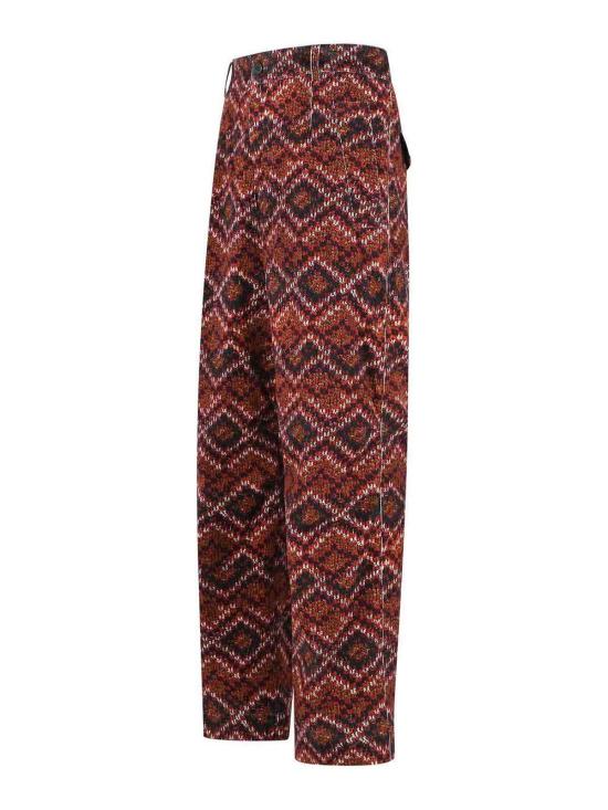 26FW 드리스 반 노튼 팬츠 209184028352 RED - DRIES VAN NOTEN