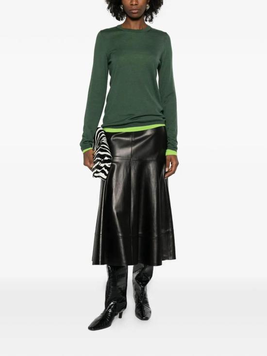 26SS 가브리엘라허스트 탑 3269011A003EFL GREEN - GABRIELA HEARST