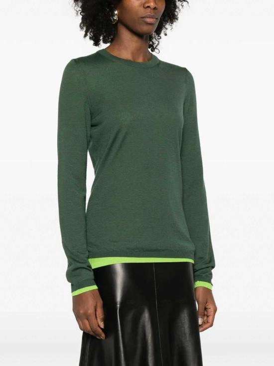 26SS 가브리엘라허스트 탑 3269011A003EFL GREEN - GABRIELA HEARST