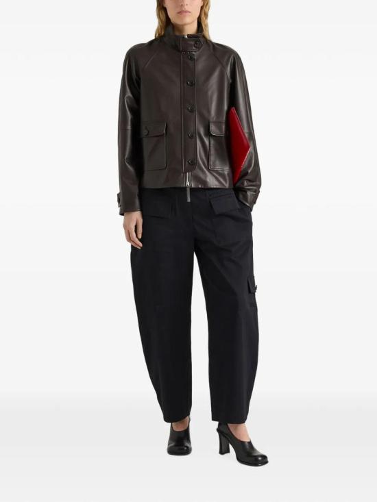 26FW 프로엔자슐러 가죽 자켓 WL2641138LR222217 BROWN - PROENZA SCHOULER