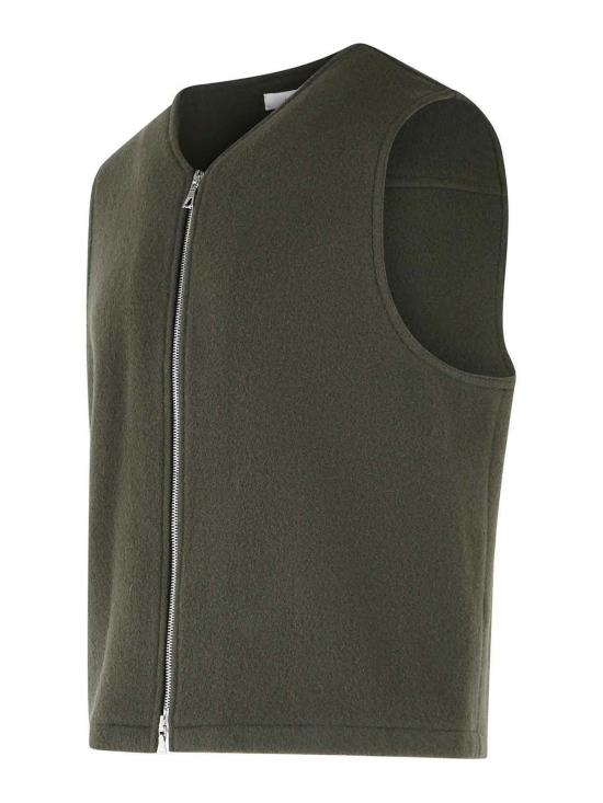 26FW 리에르 베스트 NFL22X02TAUPEFLEECE BROWN - RIER