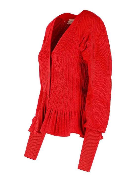 26FW 블루마린 가디건 RF6161MAB34X0824 RED - BLUMARINE