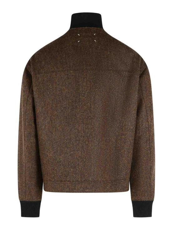 26FW 마르지엘라 봄버 자켓 S67AM0122S54246003F BROWN - MAISON MARGIELA