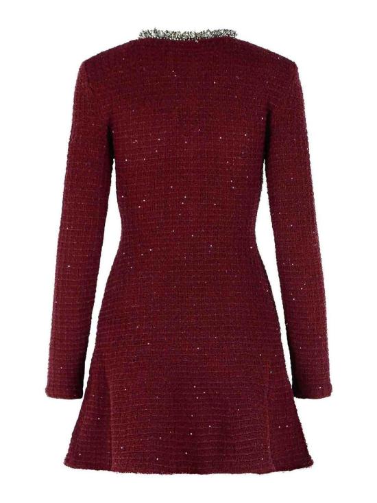 26FW 셀프 포트레이트 원피스 SC26152SBUBURGUNDY DARK RED - SELF PORTRAIT