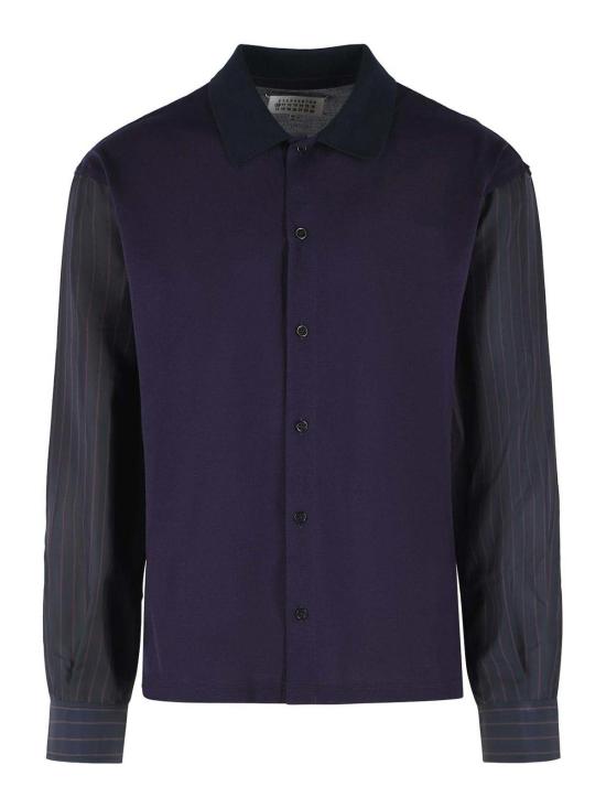 26FW 마르지엘라 롱 슬리브 셔츠 S50DT0085M20232487 PURPLE