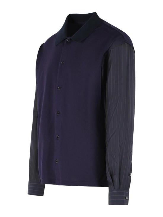26FW 마르지엘라 롱 슬리브 셔츠 S50DT0085M20232487 PURPLE - MAISON MARGIELA