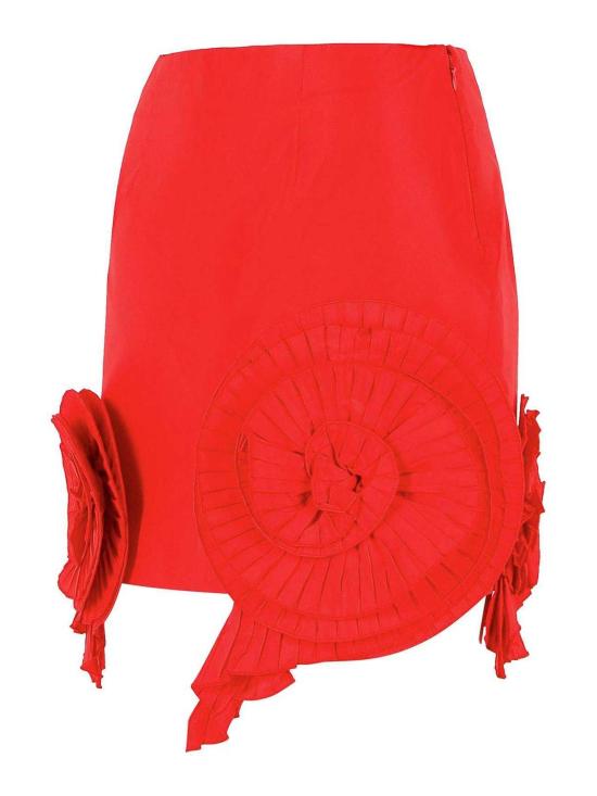 26FW 블루마린 숏 원피스 RF6050T8864X0824 RED - BLUMARINE