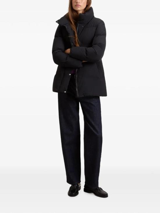 26FW 울리치 롱 스커트 CFWWOU2228FRUT3107100 BLACK - WOOLRICH