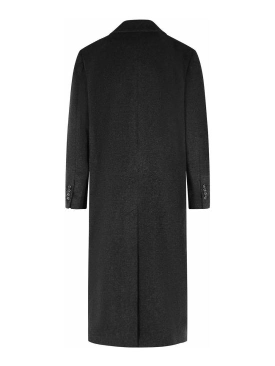 26FW 루루 스튜디오 롱 스커트 ROSCOLDSANTHRACITEMELANGE GREY - LOULOU STUDIO