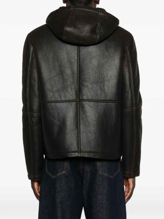 26FW 돈답 가죽 자켓 JU027PL0547UXXX737 BROWN - DONDUP