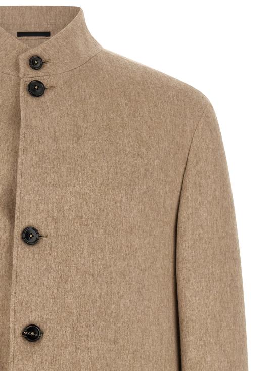 26FW 에르메네질도제냐 패딩 일 콘테  재킷 베이지 - ERMENEGILDO ZEGNA