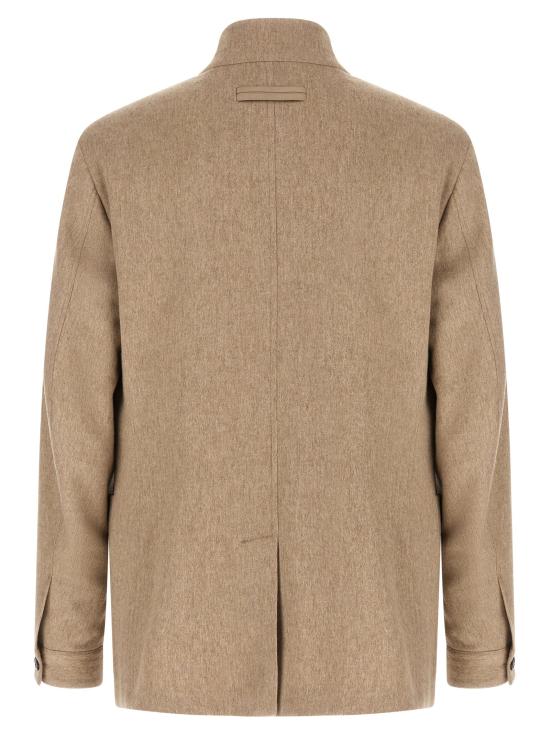 26FW 에르메네질도제냐 패딩 일 콘테  재킷 베이지 - ERMENEGILDO ZEGNA