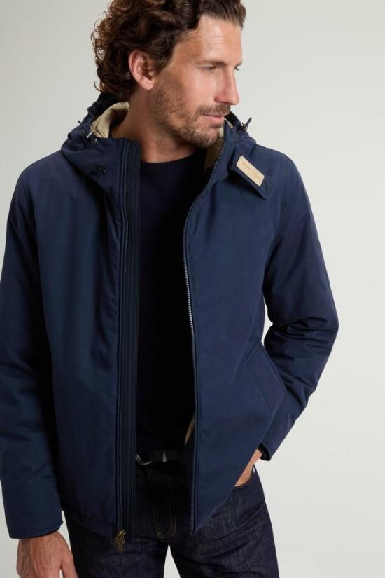 26FW 울리치 자켓 CFWOOU2047MBUT3780 3989 MELTON BLUE - WOOLRICH