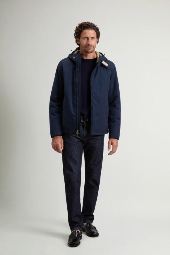 26FW 울리치 자켓 CFWOOU2047MBUT3780 3989 MELTON BLUE - WOOLRICH