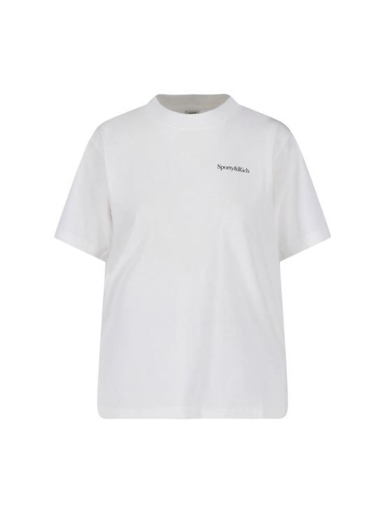 26FW 스포티앤리치 반팔 티셔츠 TO11984300WH01 WHITE