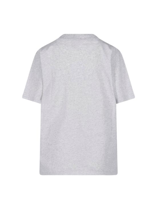 26FW 스포티앤리치 반팔 티셔츠 TO11984300GY03 HEATHER GRAY GREY - SPORTY & RICH