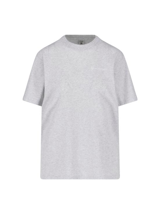 26FW 스포티앤리치 반팔 티셔츠 TO11984300GY03 HEATHER GRAY GREY