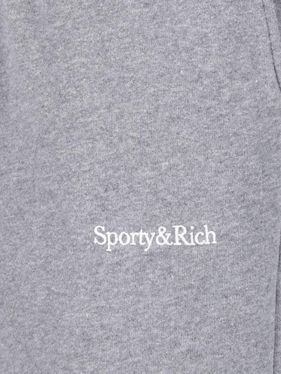26FW 스포티앤리치 스트레이트 팬츠 PA08284300GY34 MEDIUM HEATHER GRAY GREY - SPORTY & RICH