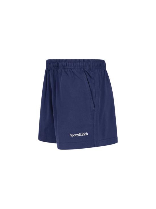 26FW 스포티앤리치 스트레이트 팬츠 SH03784300BL106 DARK NAVY BLUE - SPORTY & RICH