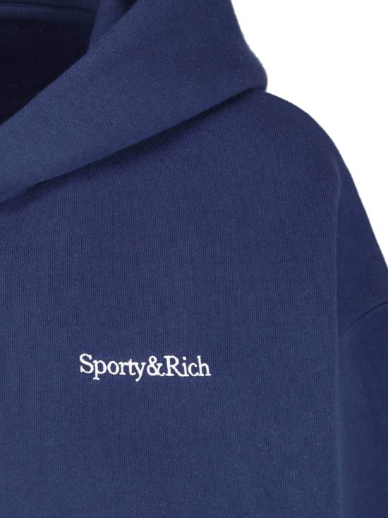 26FW 스포티앤리치 스웨터 ST10284300BL106 DARK NAVY BLUE - SPORTY & RICH