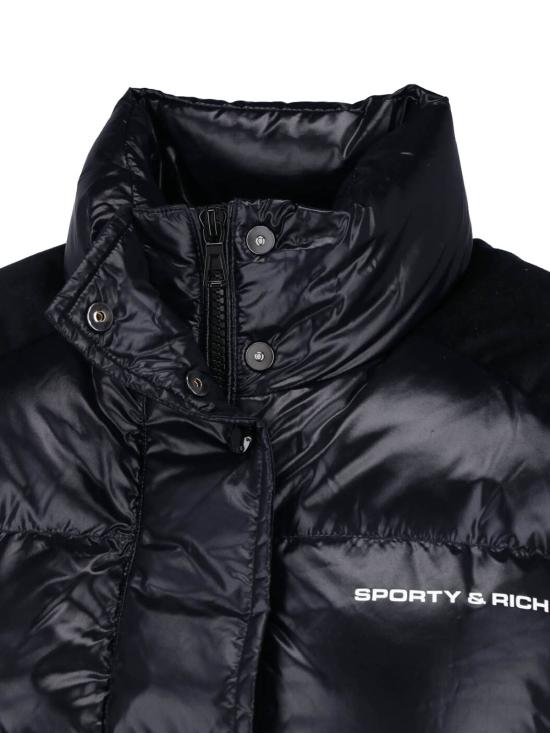 26FW 스포티앤리치 자켓 OW06182315BA04 BLACK - SPORTY & RICH