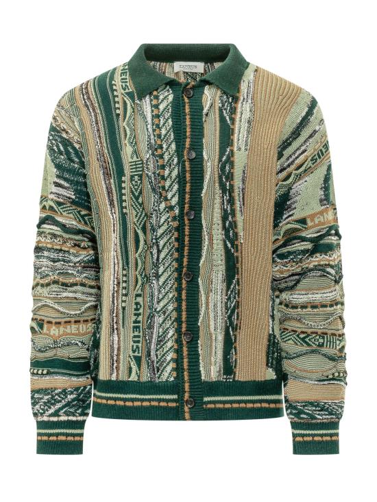 26FW 라니우스 집업 니트 F6LAMAKS067 080 VERDE