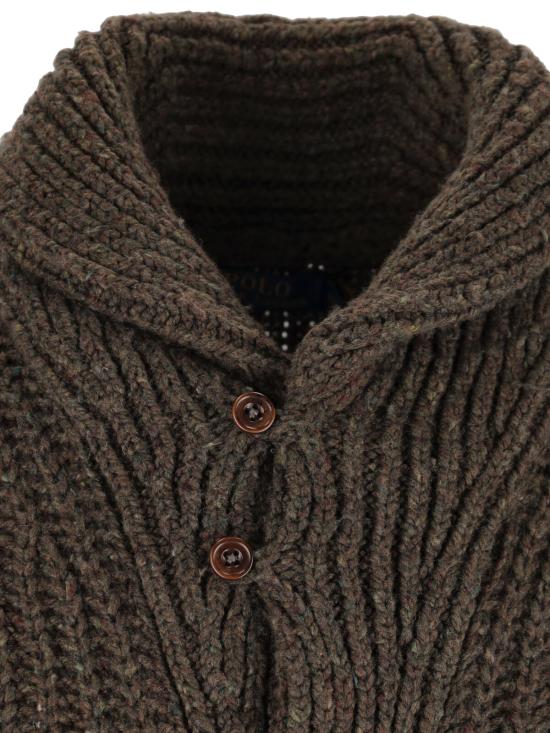 26FW 폴로 랄프로렌 스웨터 710 B27775 001 BROWN - POLO RALPH LAUREN