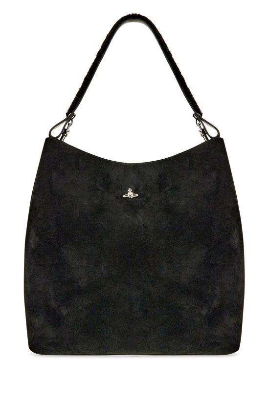 26FW 비비안웨스트우드 아카이브 오르브 레더 토트백 4601000IWL00AW N401 Black